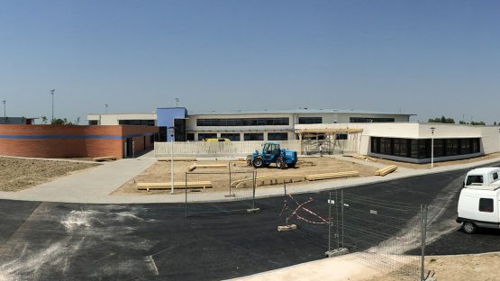 Chantier Collège 400 Gaston Fébus, Mazères, Ariège (09)