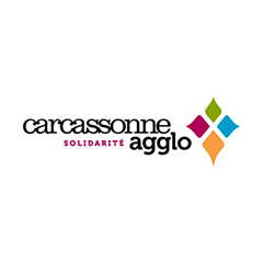 Partenaires CBIT - Logo Carcassonne Agglomération Solidarité