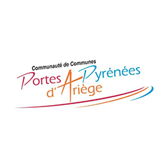 Partenaires CBIT - Logo Communauté de Communes Portes d'Ariège Pyrénées