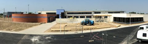 Construction d'un collège "400" à Mazères